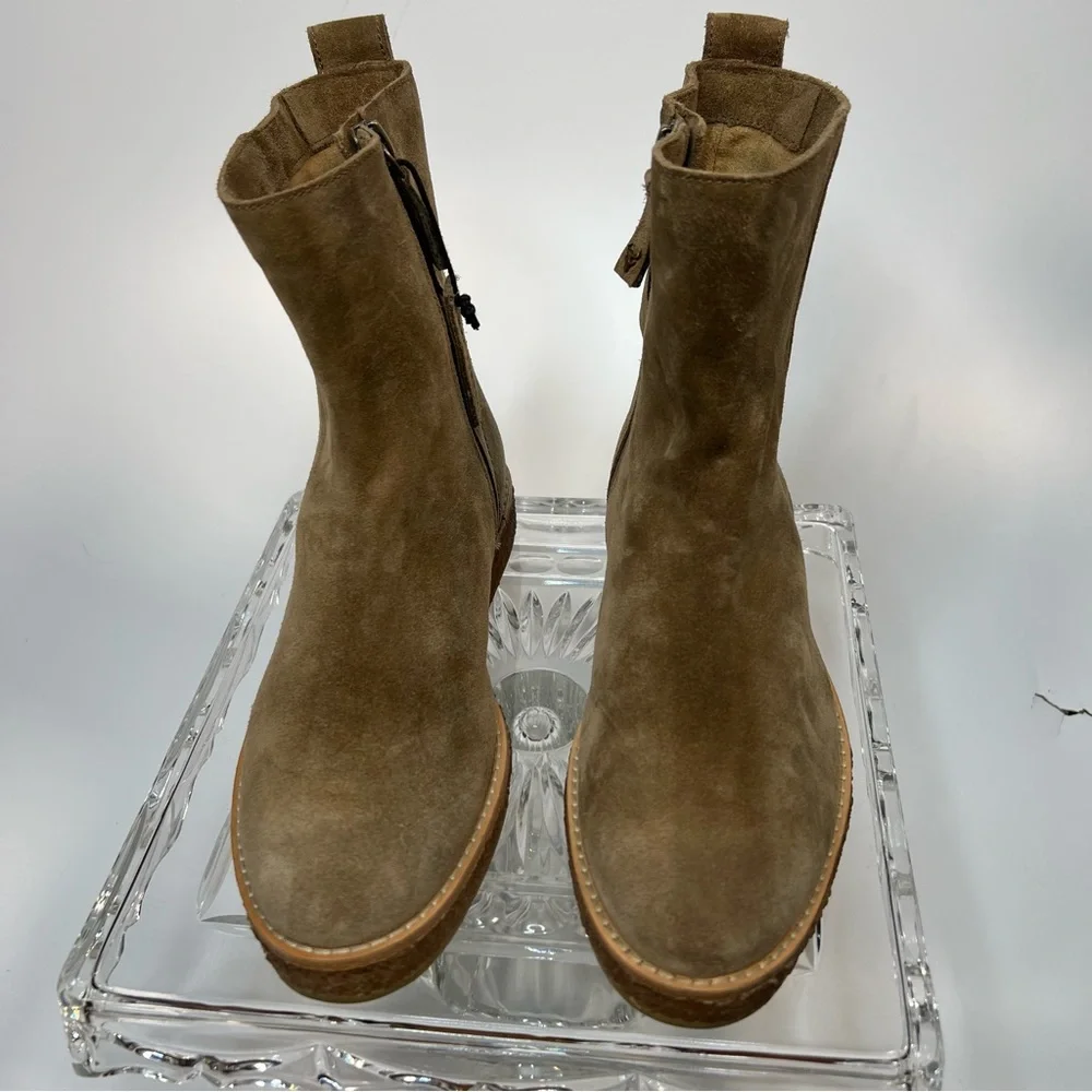 Trask Cassy Wedge Suede Waterproof Ankle Boot